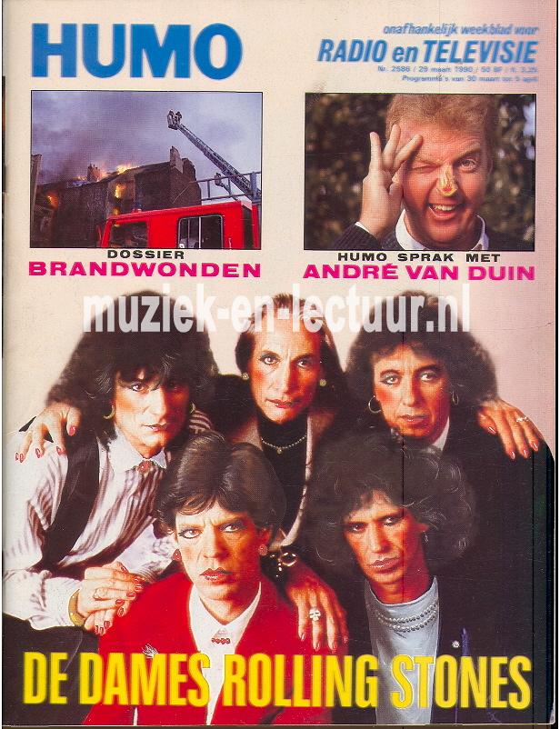 Humo maart 1990 nr. 2586 Humo maart 1990 nr. 2586